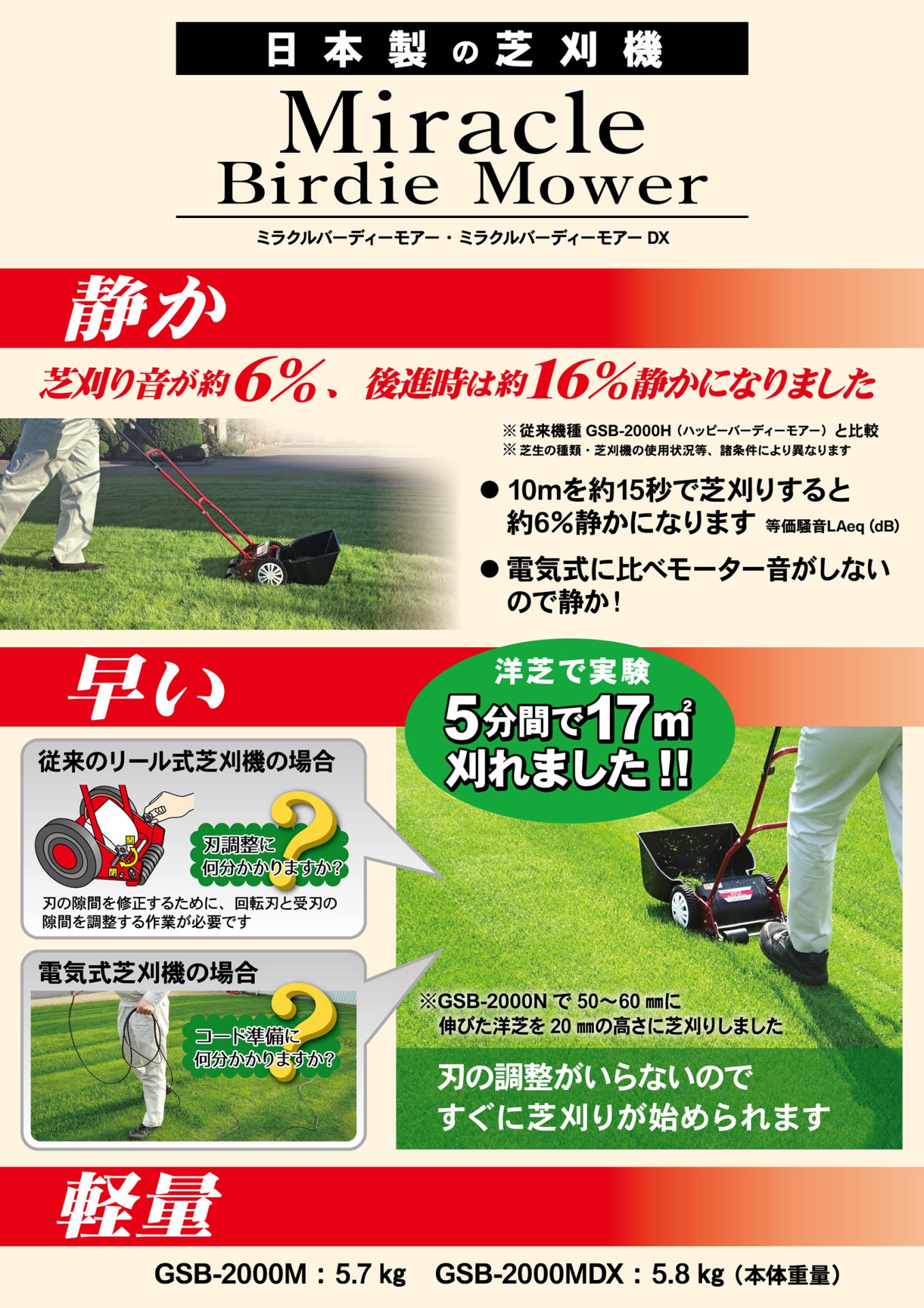 芝刈機 - キンボシ株式会社